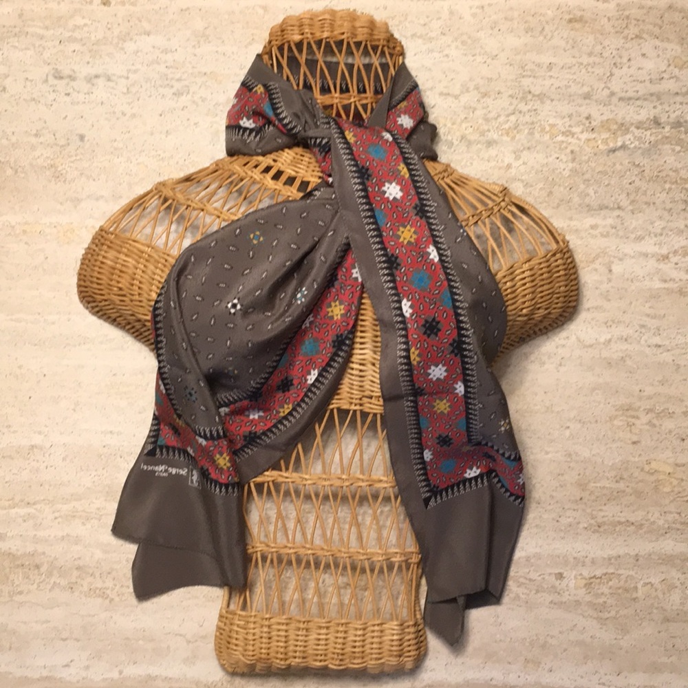 Vintage PARISIAN Designer Scarf 🇫🇷